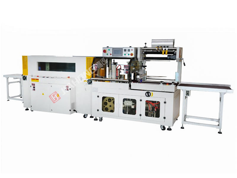 Automatic side sealing heat shrinkable packaging machine JH-5545+JH-5030